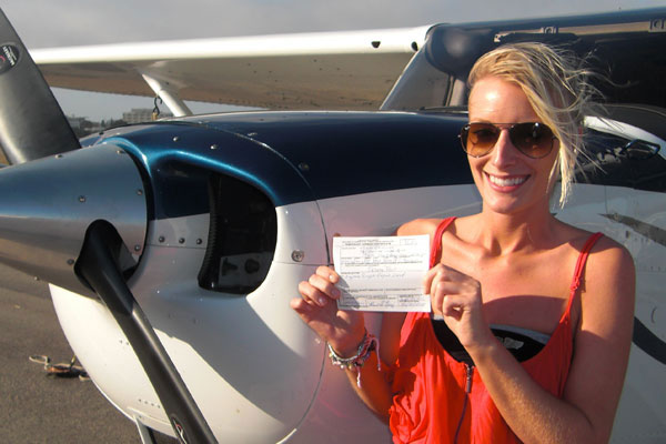 SARAH PRIVATE CHECKRIDE